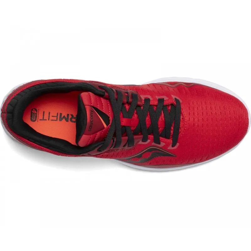 Saucony Men's Kinvara 11 Red/Black UK 10.5-3